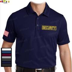 NEW MEN’S PRINTED GRAPHIC DESIGN SECURITY DRIFIT GIFT ATHLETIC SPORTSWEAR POLO