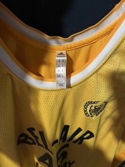 Adidas Bel-Air Academy Jersey Mitchell 45 Basketball Men XXL Yellow D.O.N. Tank