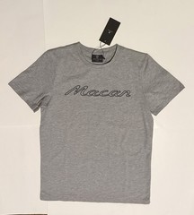 Genuine Porsche Macan Unisex T-Shirt Grey Size EU M/ US S