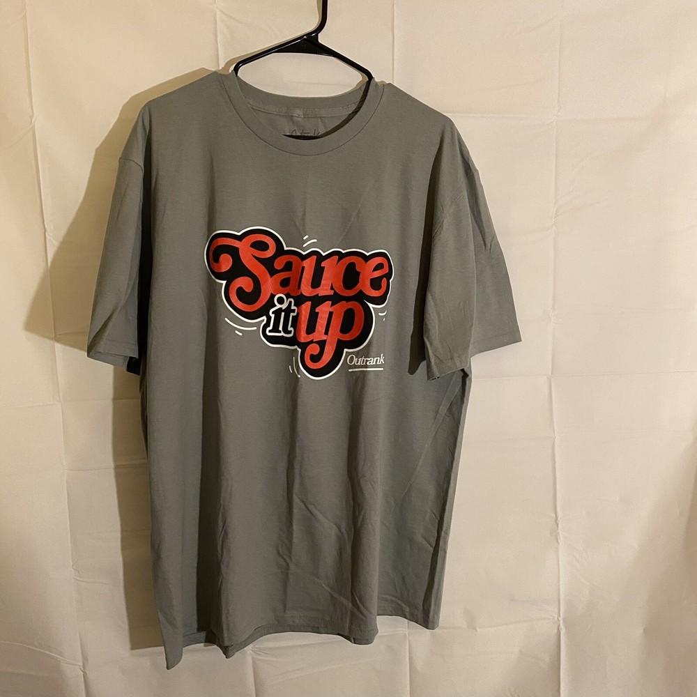 OUTRANK “Sauce It Up” T-SHIRT Size XL