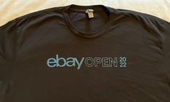EBAY OPEN ONLINE SELLERS SWAG 2022 LOGO BLACK T-SHIRT SIZE XXL Brand New