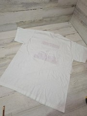 80s Jaws Under Construction Caution T Shirt Single Stitch USA 1980s RARE
