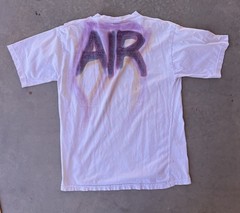 Vintage Nike Shirt XL RARE 90s Air Max 180 Promo Paint Portugal Ralph Steadman