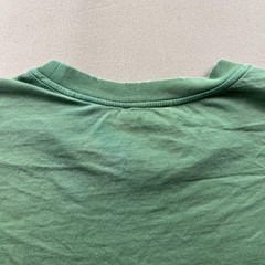 Elwood T-Shirt Mens XL Green Blank Relaxed Raw Hem Short Sleeve Single Stitch