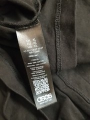 Asos Ford Men T-Shirt XL Black Front & Back Graphic Short Slv Crew Neck Cotton