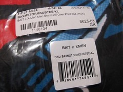 BAIT x MARVEL Jim Lee Storm All-Over Print t-shirt sz XL _ x-men 97 comic