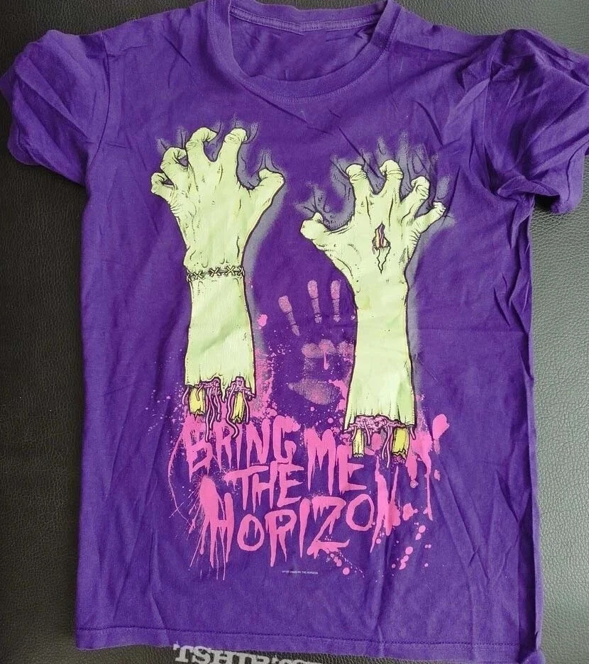 Bring me the horizon zombie hand Unisex Cotton S-5XL T-shirt For Fan NA1037