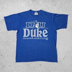 Vintage 1990s Mens XL Duke University Blue Devils Tee Shirt NCAA Team Apparel