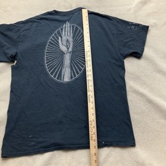 Thrashed 2013 Tool LA California Tour Shirt Faded Black Large