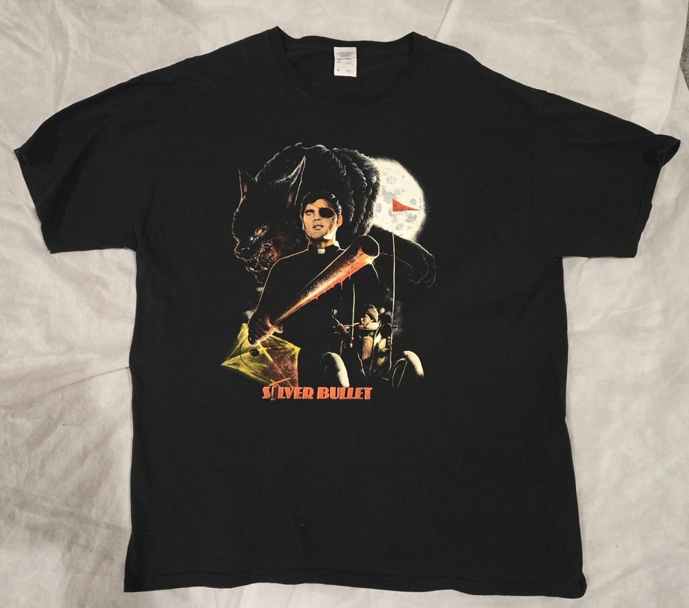 Silver Bullet T-Shirt Size XL Pet And Smoke Free Home