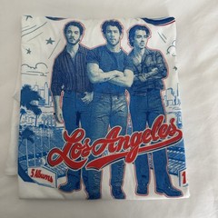 Jonas Brothers 2023 Los Angeles Dodger Stadium Concert T-Shirt White New Size XL