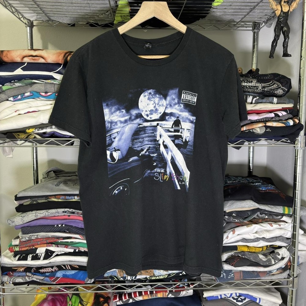 Eminem The Slim Shady LP Vintage Rap T Shirt Men Medium Front/Back Tour Merch