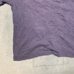 Tommy Hilfiger T Shirt Mens Large Purple Flag Graphic Crew Neck Short Sleeve