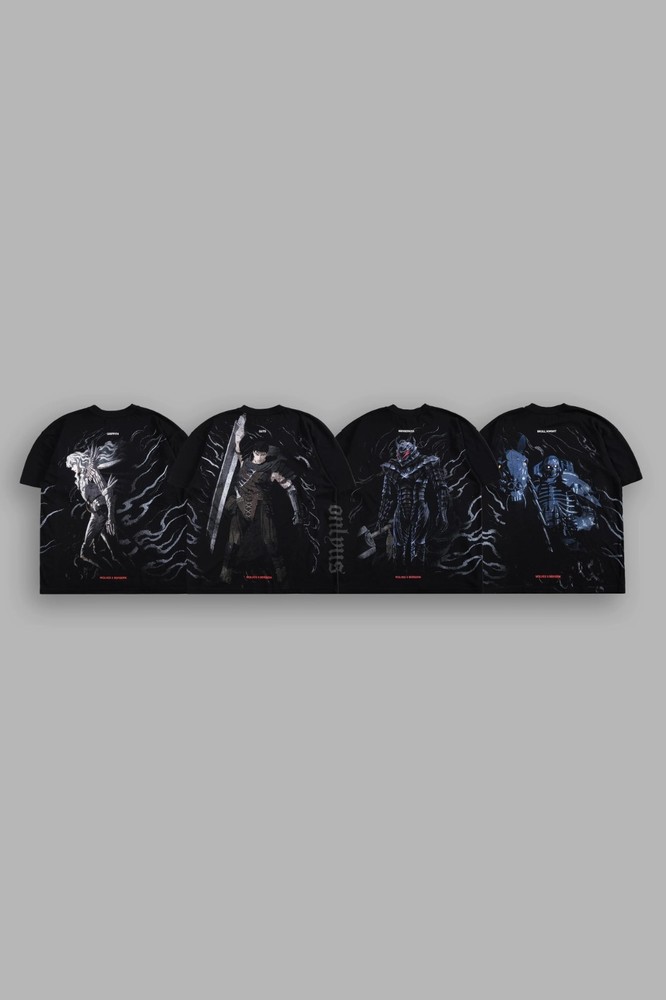 Berserk “Side-By-Side” Tee Box Set in Black | Size Medium