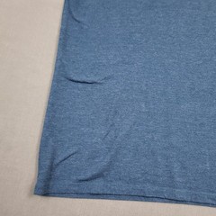 Apt 9 Shirt Mens Large L Short Sleeve V Neck Stretch Premier Flex Pullover Blue