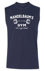 MANDELBAUM’S Gym SLEEVELESS T-shirt – Seinfeld Kramer Contanza Funny