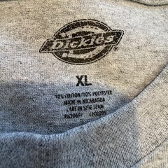 Dickies Short Sleeve T Shirt Size XL Mens Front Pocket Work Shirt Gray