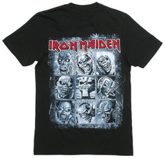 Iron Maiden T Shirt Official Nine Eddies Logo Heavy Metal Band S-2XL New