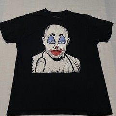 Children’s Hospital Dr. Downs Clown Black Lg T-shirt Rob Corddry Adult Swim TV