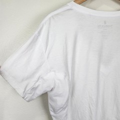 Thompson Tee Mens XL Sweatproof Undershirt LOT OF 2 V-neck White 100% Cotton