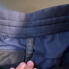Lululemon Men’sNavy Jogger Pants M Polyester Spandex Drawstring Pockets