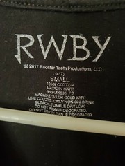 TEAM RWBY Ruby Anime Pin Up Girls TEE T SHIRT Unisex Small Grimm Japanese Manga