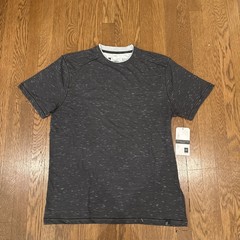 Modern Culture Essentials Men’s Black White Graphic Print Crew Neck T-Shirt XL