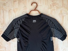X-Bionic Invent 4.0 Light Short Sleeve Round Neck Shirt Men, Opal Black/Arctic
