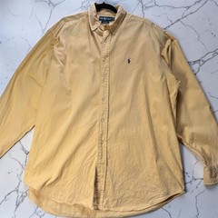 Ralph Lauren BLAKE Shirt 90s L Rare Used For 14Y+ Japan