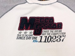 Vintage Y2K Mecca Shirt Mens Extra Large Waffle Knit Distressed