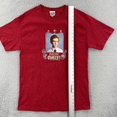 Vtg Mighty Fine Brand Mens L Red Shirt 2005 Napoleon Dynamite Flipping Sweet Y2K