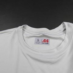 A4 Short Sleeve Shirt Men’s Gray New without Tags XL