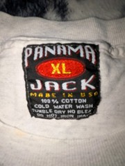 Panama Jack Men’s White Nautical Graphic Logo Crew Neck Cotton Knit Tee XL