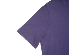 Kired by Kiton $295 NWT Crepe Cotton Short Sleeve Purple Slim T-Shirt L (52 IT)