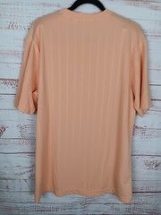 Claiborne T-shirt Men’s Large Orange Short Sleeve V-Neck
