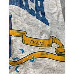 Vintage Single Stitch Vero Beach T Shirt Sz Large USA Made Polo Club -color cuff