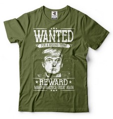 Wanted For A Second Term Shirt Funny Trump Political Tee Trump 2024 Shirt