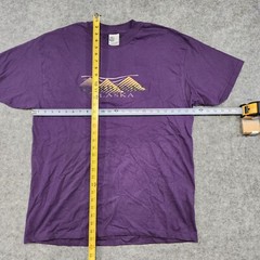 VTG 90s Fairbanks Alaska Pyramids Mens XL Deadstock Tourist Destination T Shirt