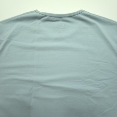 BYLT Mens Shirt Large Light Blue Drop Cut Crewneck Soft Stretch Tee Casual Gym L