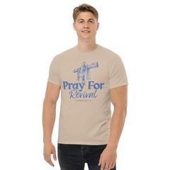 Christian Shirt Biblical Quote Pray For Revival Chronicles Kirk Inspired Pastor