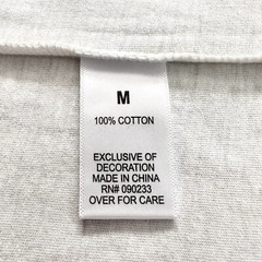 Men’s Eddie Bauer Expedition Cotton Twill T-Shirt Size M Signature Logo White