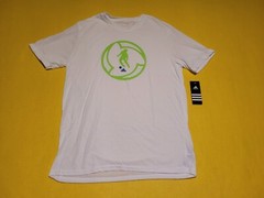 Adidas Men Go To Performance Tee Shirt Large White Soccer NWT FREE SHIPPING