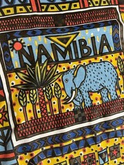 Rare Vintage 1994 Clive Craft Africa T-Shirt Small | Namibia Elephant Design