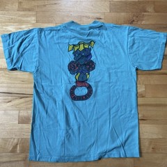 Vintage 1989 David Nielsen x H-Street Pro Model Skate shirt 2-SIDER