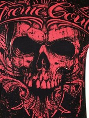 Xtreme Couture By Affliction Men’s T-Shirt VICTORY Skull Biker MMA Black S-5XL