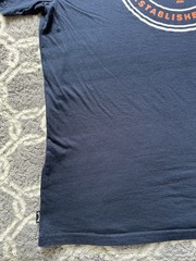 Billabong Premium Tee Navy Sz L Graphic Logo Kailua Surf Skate Beach