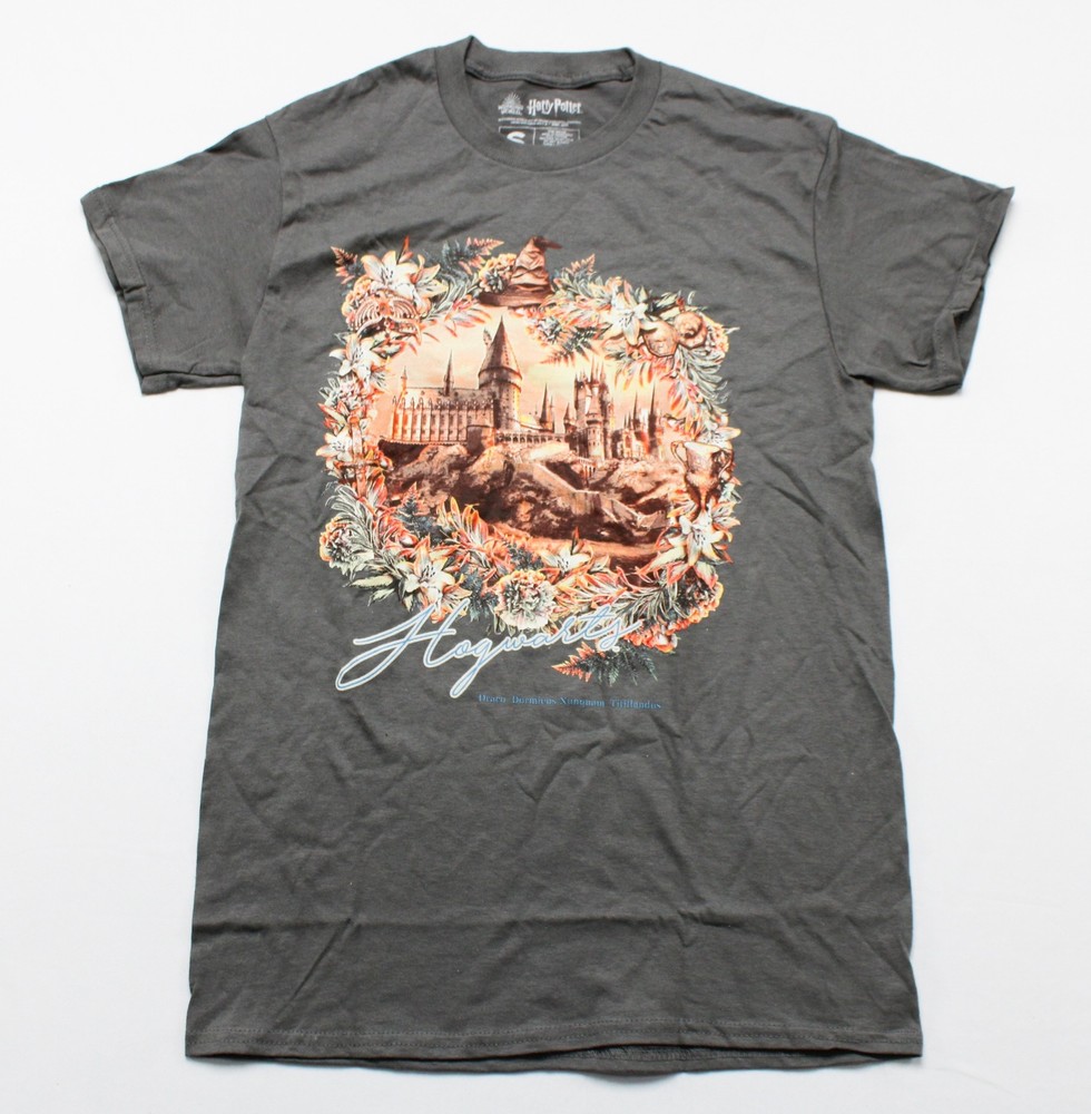 Loot Crate Unisex Adult’s Harry Potter Wizarding World T-Shirt NC3 Gray Small