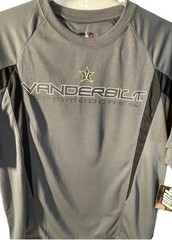 VANDERBILT SHIRT COMMODORES 4TH AND 1 MENS SIZE Medium Stretch 44