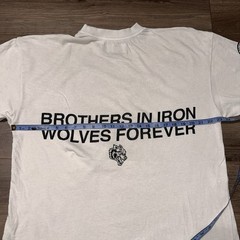 Darc Sport / Brothers in Iron Wolves Forever / White Tee Men’s M 645/1000
