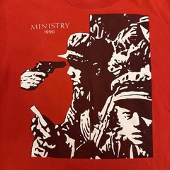 vtg 1990 Ministry shirt orig industial nin kmfdm skinny puppy killing joke goth